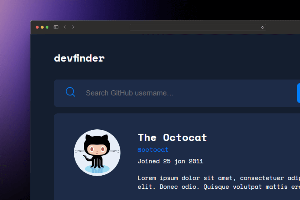 captura de pantalla del proyecto